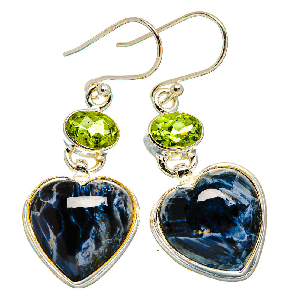 Pietersite Earrings handcrafted by Anasilvercos - EARR430089 - Photo 2