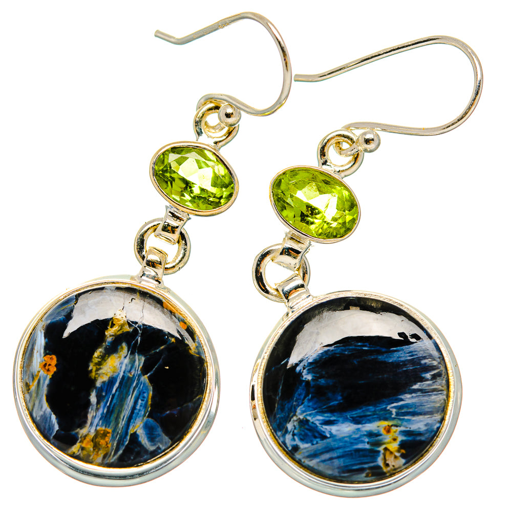 Pietersite Earrings handcrafted by Anasilvercos - EARR430094 - Photo 2