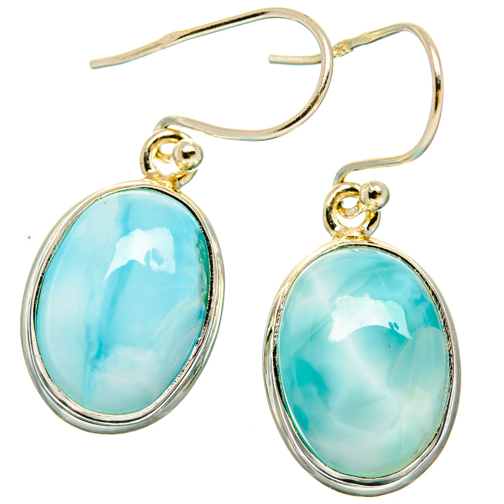 Larimar Earrings handcrafted by Anasilvercos - EARR430105 - Photo 2
