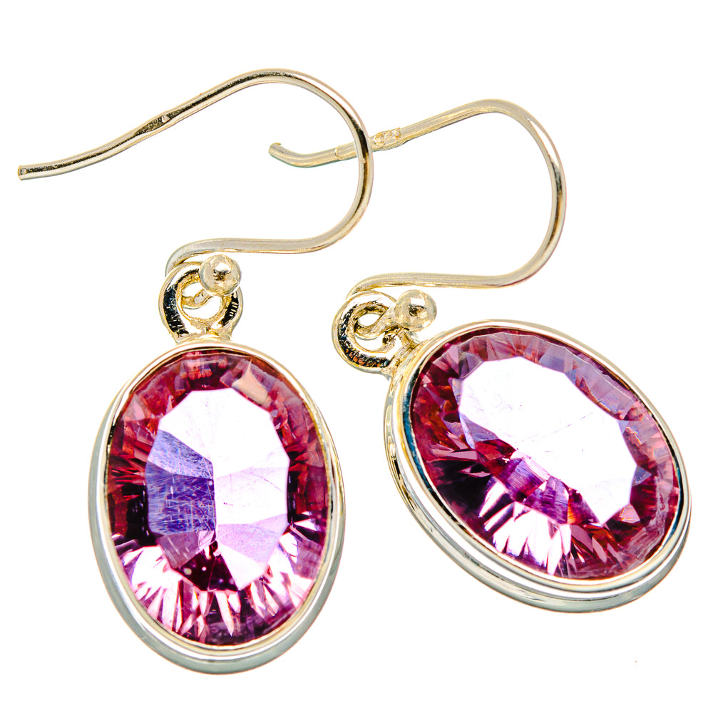 Color Change Alexandrite Earrings handcrafted by Anasilvercos - EARR430124 - Photo 2