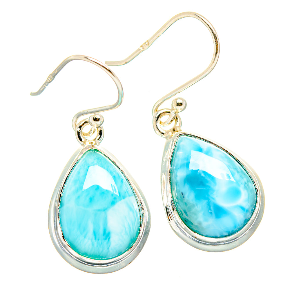 Larimar Earrings handcrafted by Anasilvercos - EARR430134 - Photo 2