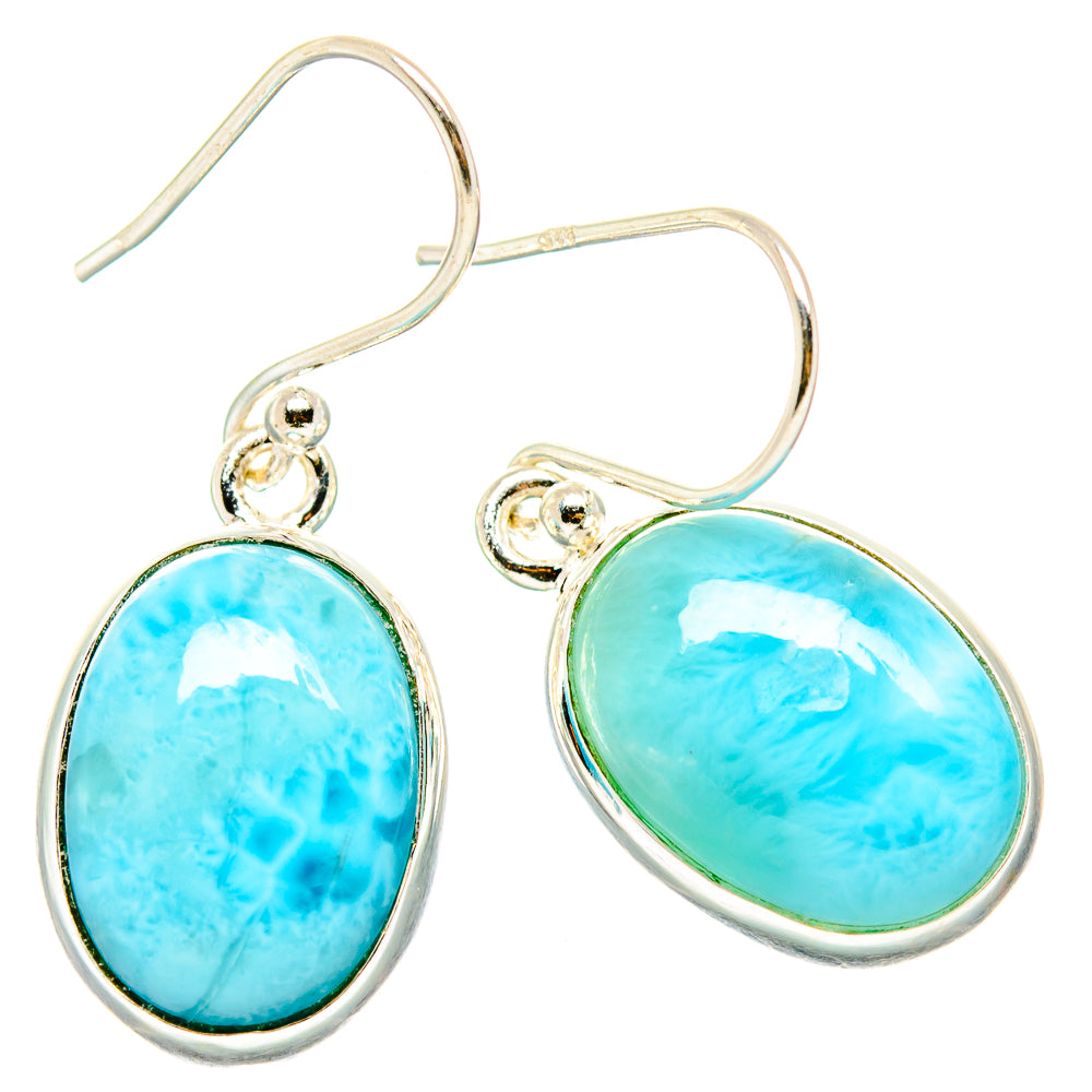 Larimar Earrings handcrafted by Anasilvercos - EARR430168 - Photo 2