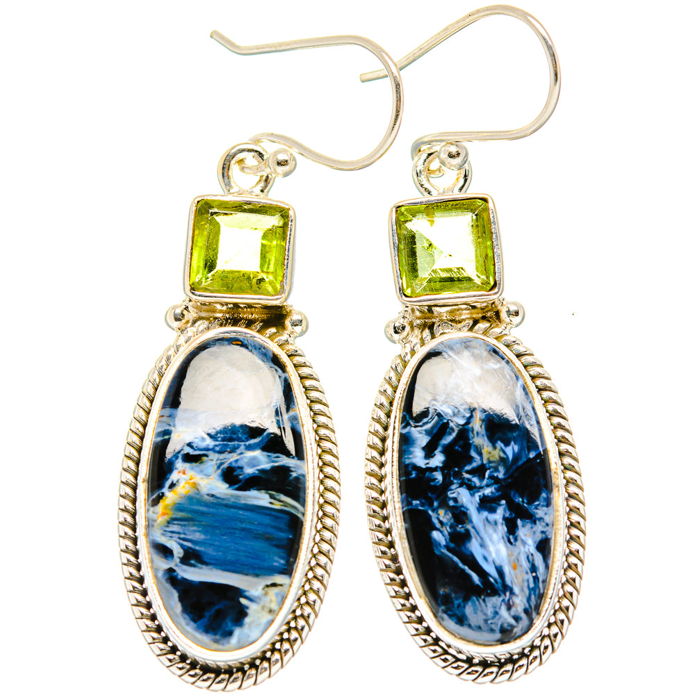 Pietersite Earrings handcrafted by Anasilvercos - EARR430178 - Photo 2