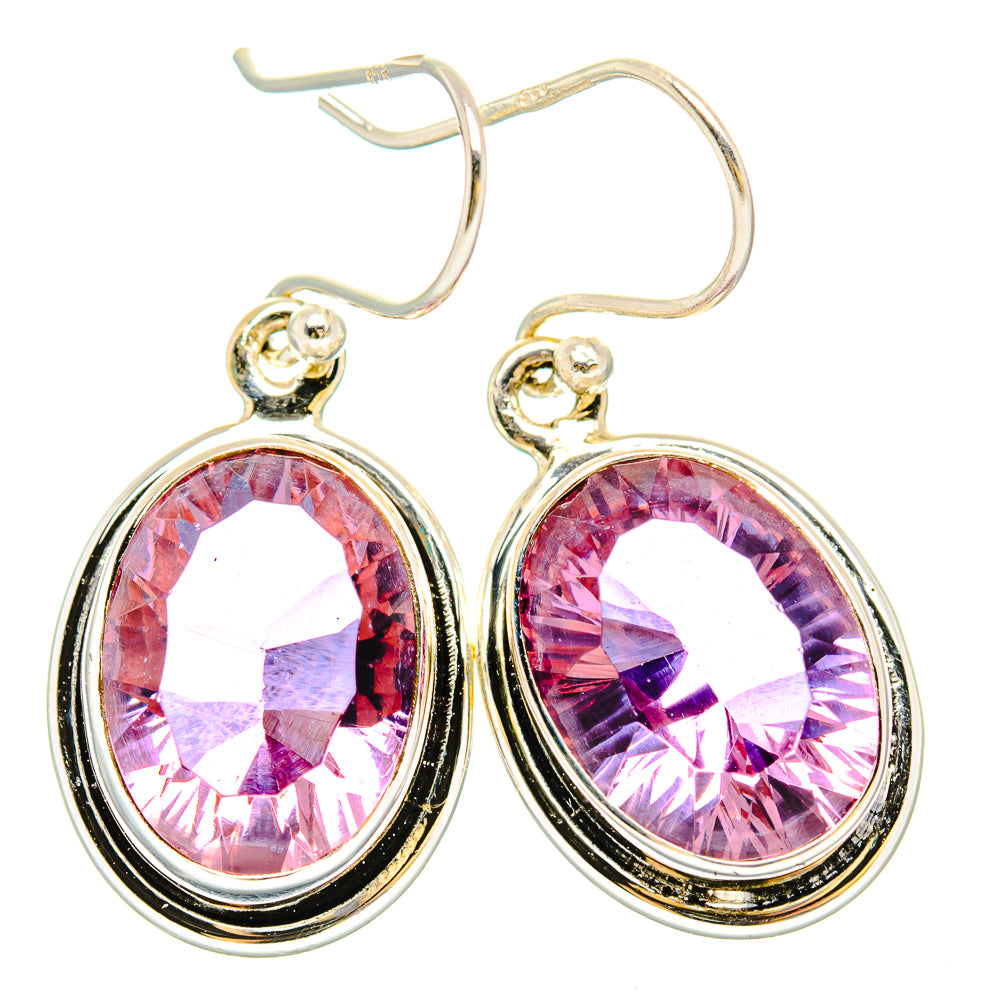 Color Change Alexandrite Earrings handcrafted by Anasilvercos - EARR430180 - Photo 2