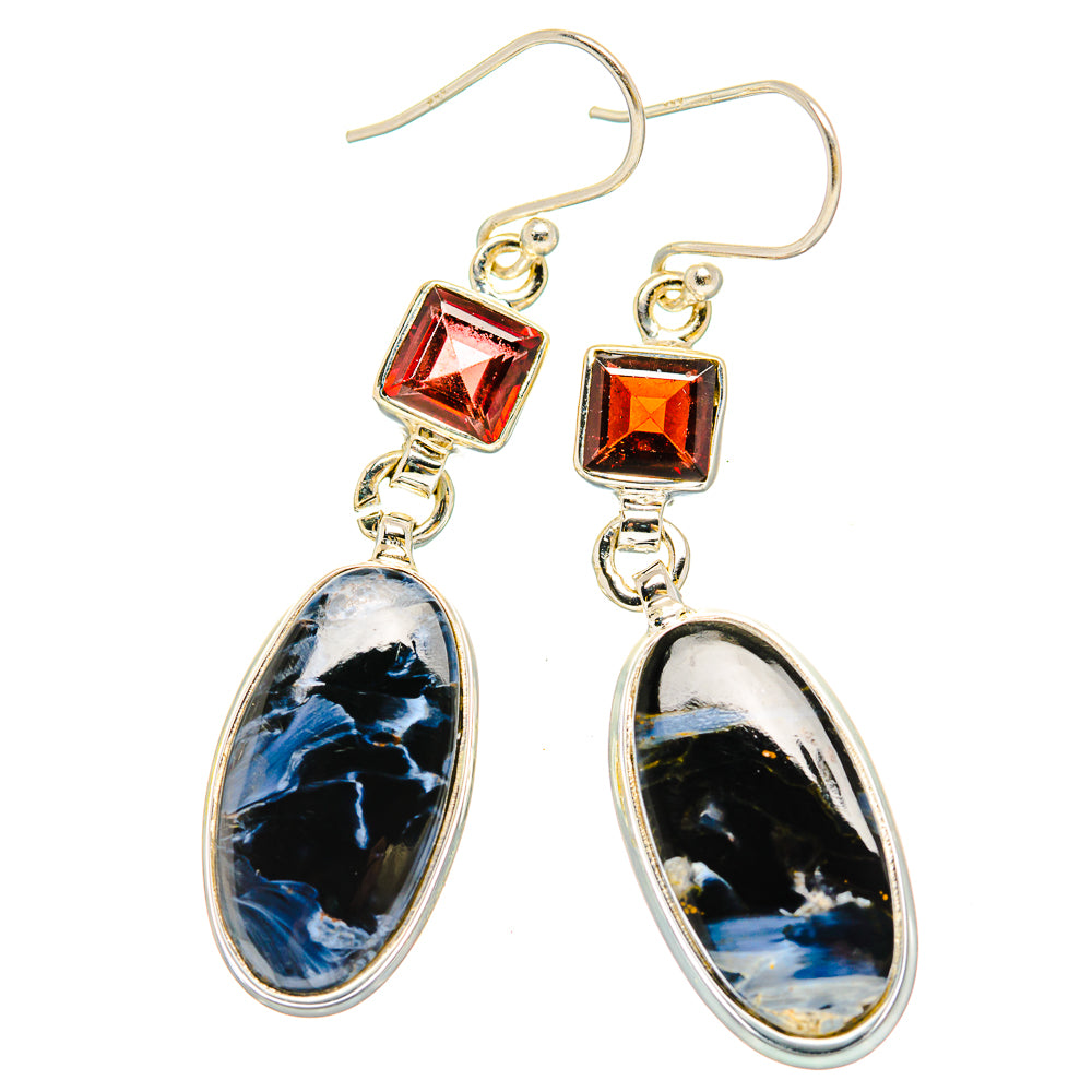 Pietersite Earrings handcrafted by Anasilvercos - EARR430182 - Photo 2