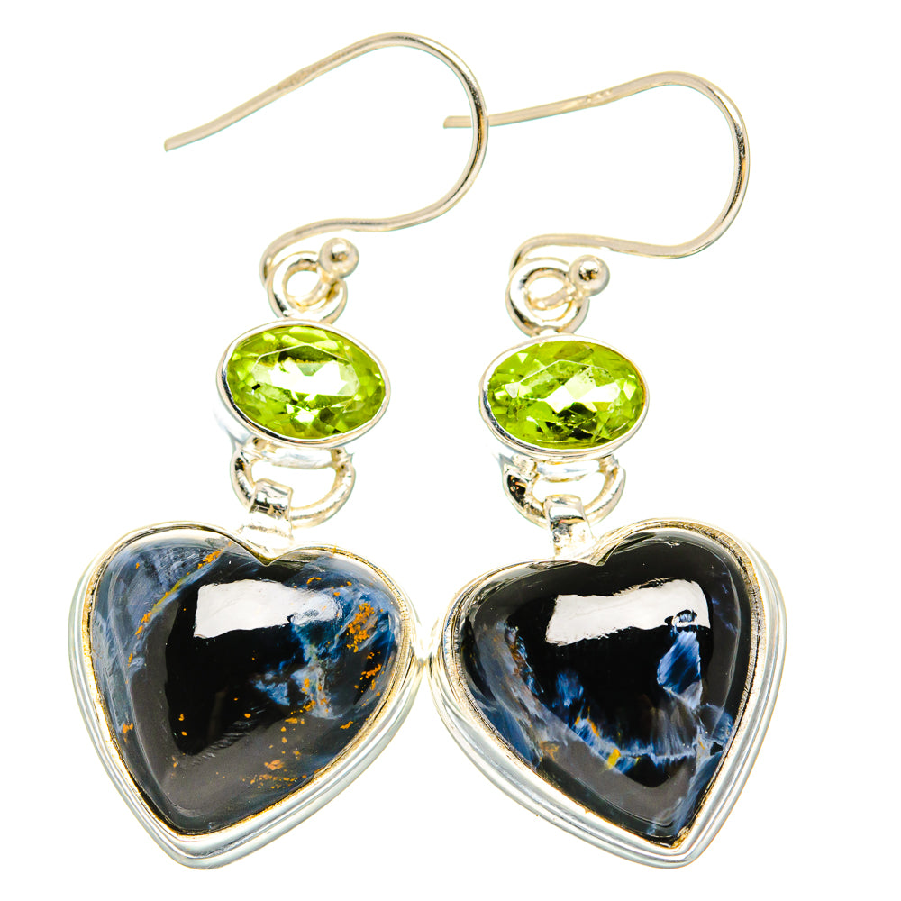 Pietersite Earrings handcrafted by Anasilvercos - EARR430187 - Photo 2