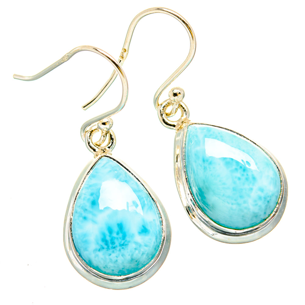 Larimar Earrings handcrafted by Anasilvercos - EARR430196 - Photo 2