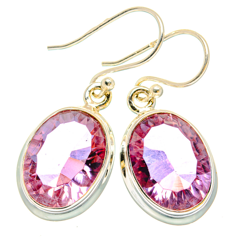 Color Change Alexandrite Earrings handcrafted by Anasilvercos - EARR430198 - Photo 2