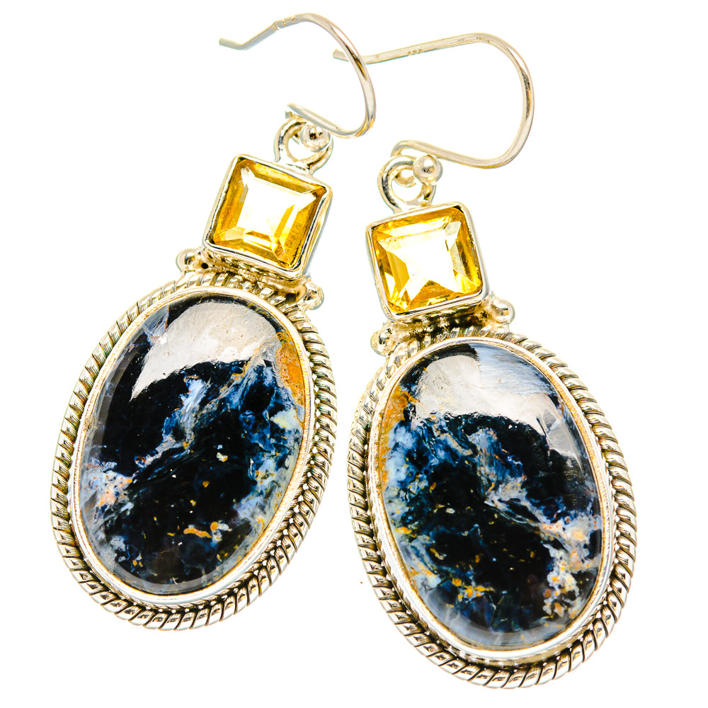 Pietersite Earrings handcrafted by Anasilvercos - EARR430226 - Photo 2