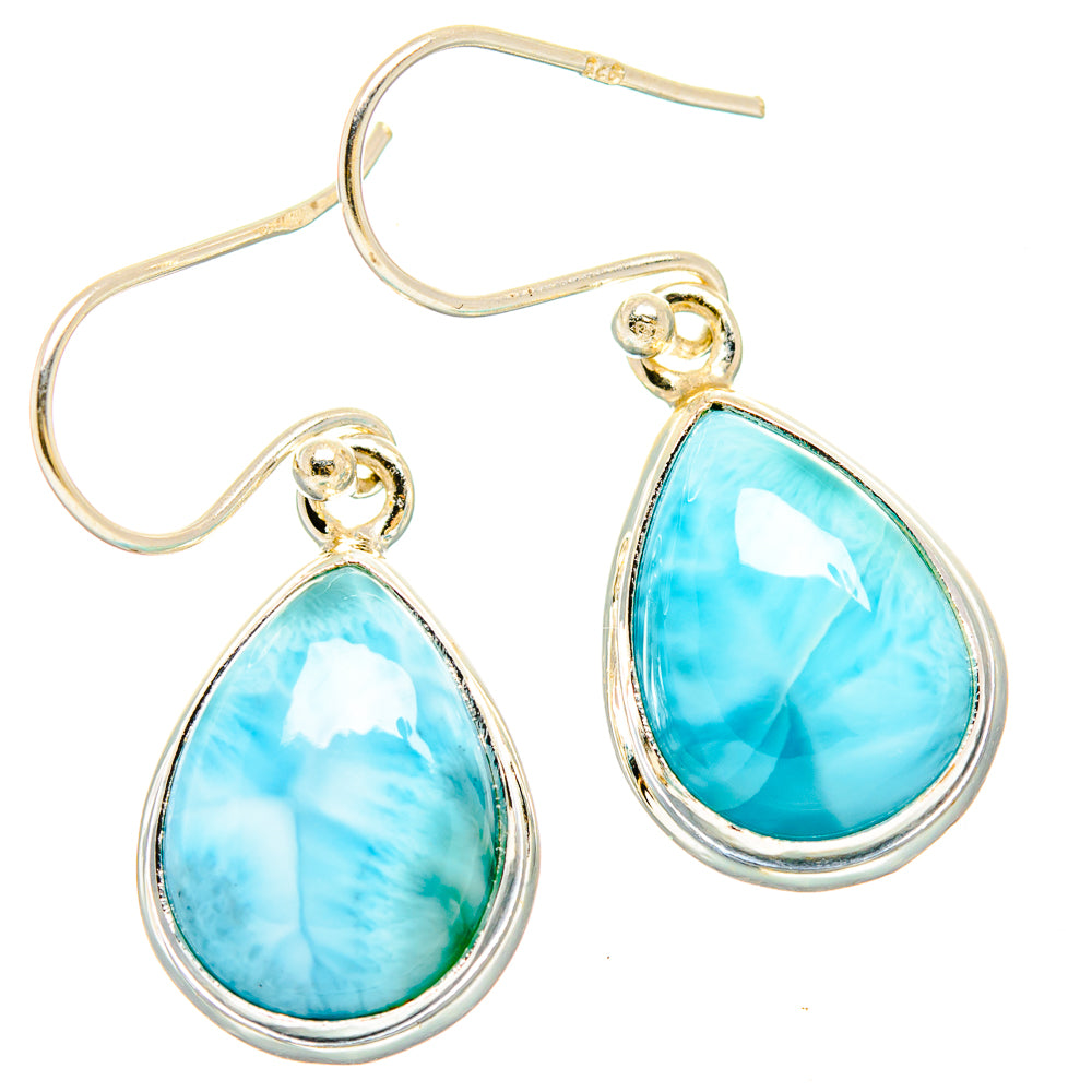 Larimar Earrings handcrafted by Anasilvercos - EARR430232 - Photo 2