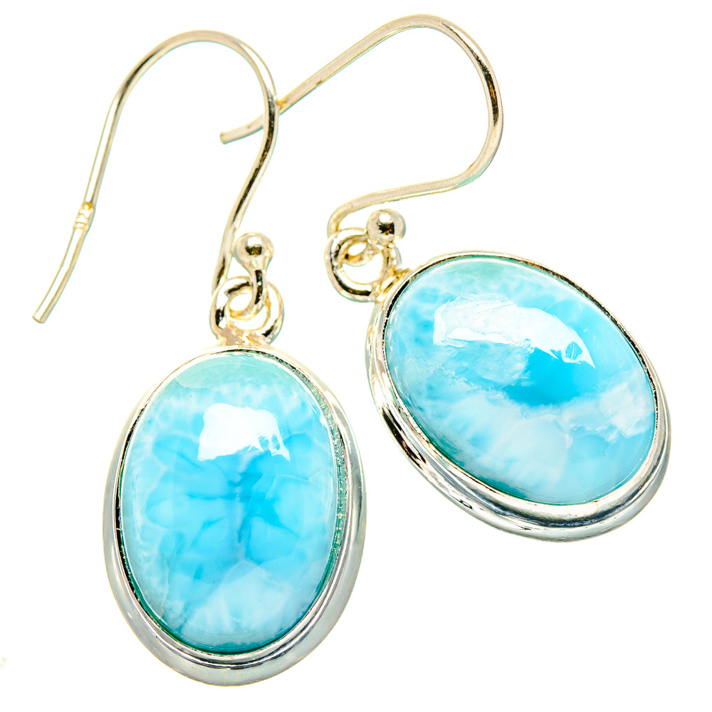 Larimar Earrings handcrafted by Anasilvercos - EARR430354 - Photo 2