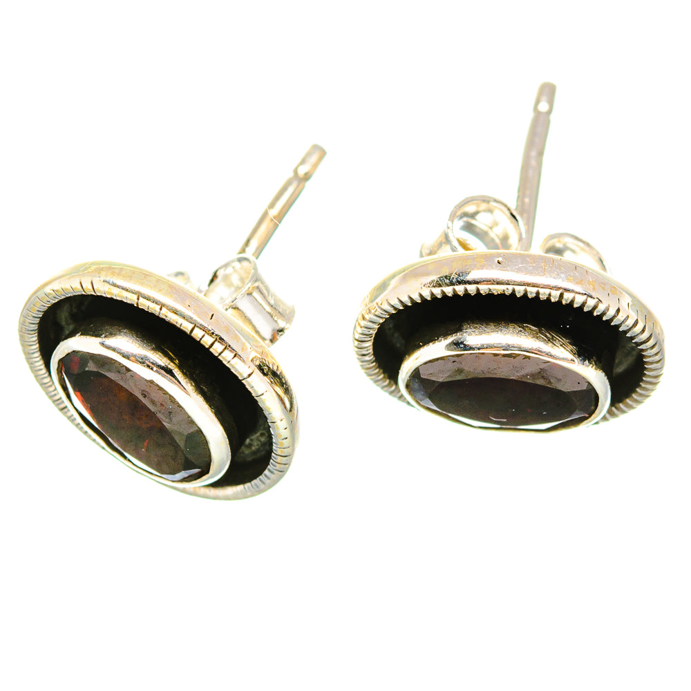 Garnet Earrings handcrafted by Anasilvercos - EARR430409 - Photo 2