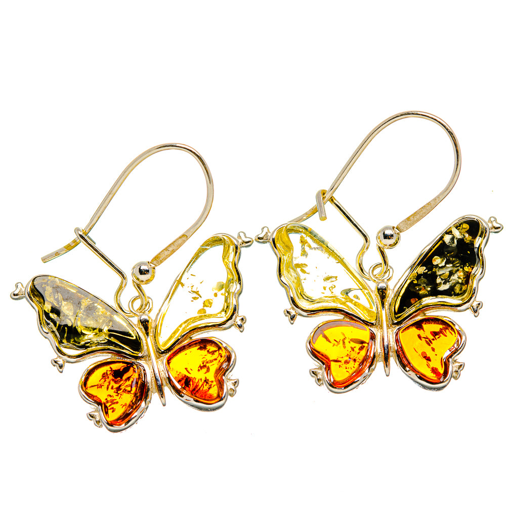 Baltic Amber Earrings handcrafted by Anasilvercos - EARR430415 - Photo 2