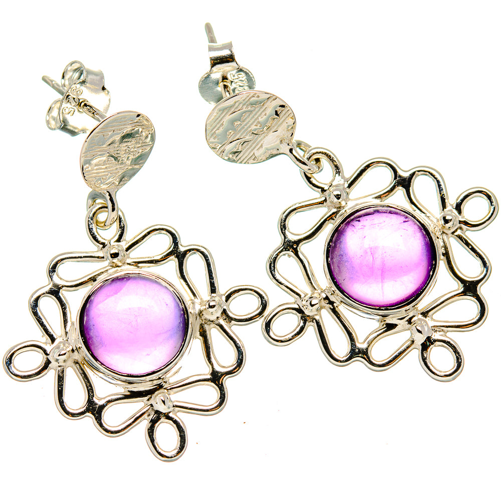 Amethyst Earrings handcrafted by Anasilvercos - EARR430424 - Photo 2