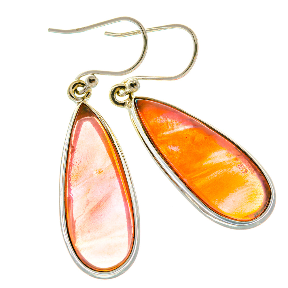 Aura Opal Earrings handcrafted by Anasilvercos - EARR430495 - Photo 2