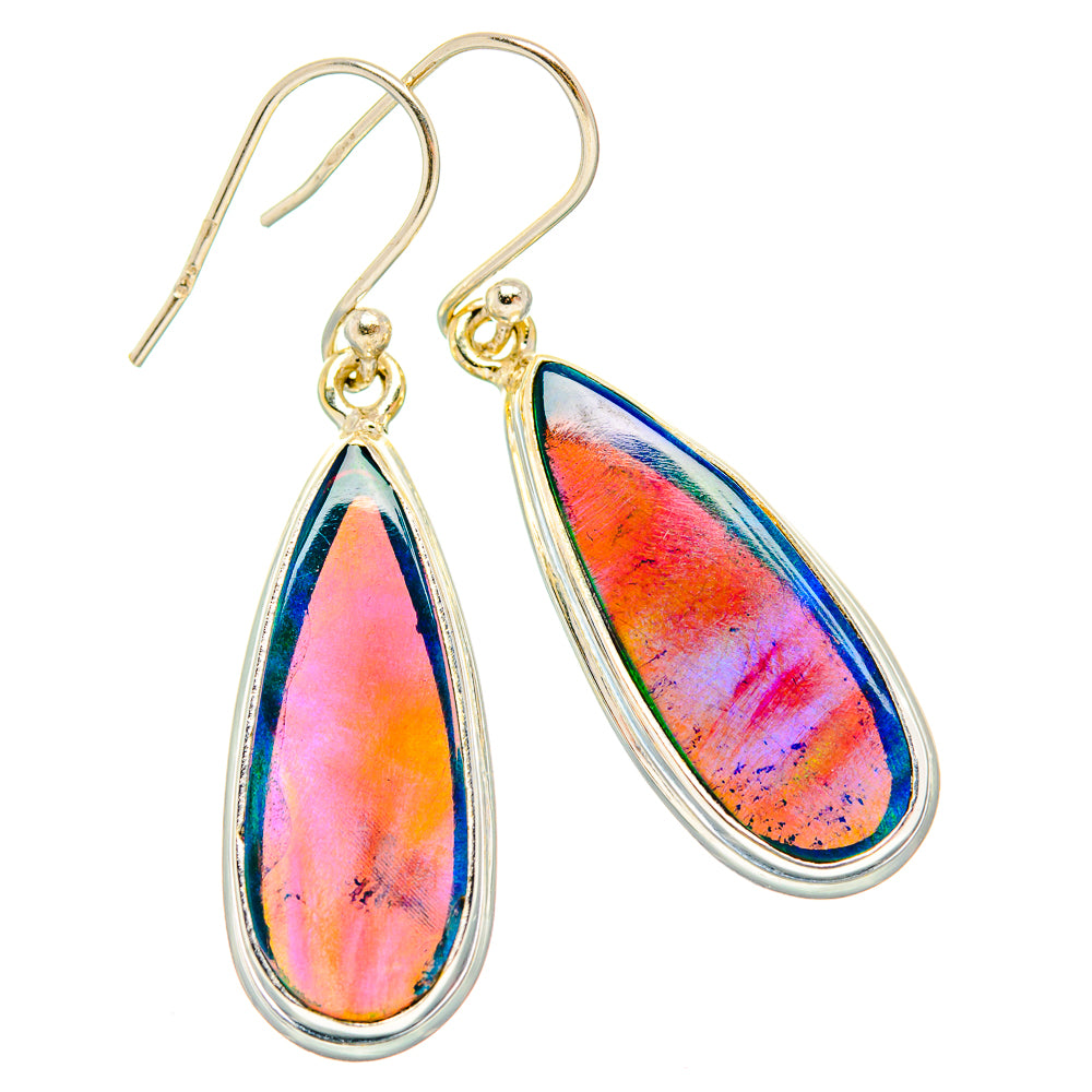 Aura Opal Earrings handcrafted by Anasilvercos - EARR430506 - Photo 2