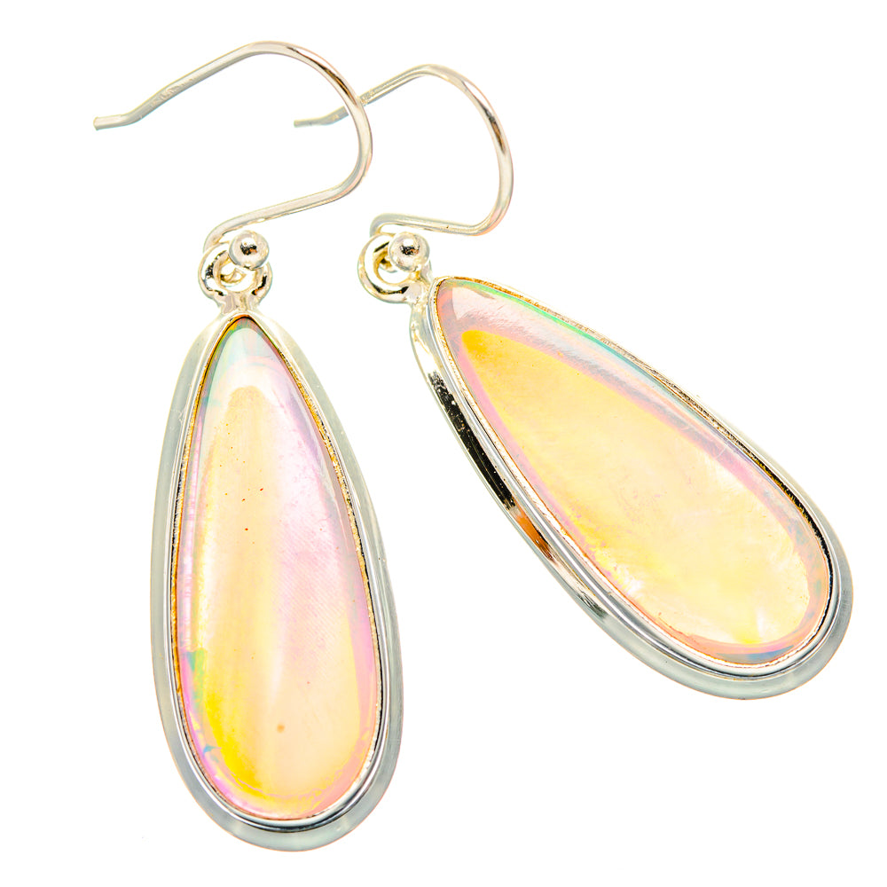 Aura Opal Earrings handcrafted by Anasilvercos - EARR430509 - Photo 2
