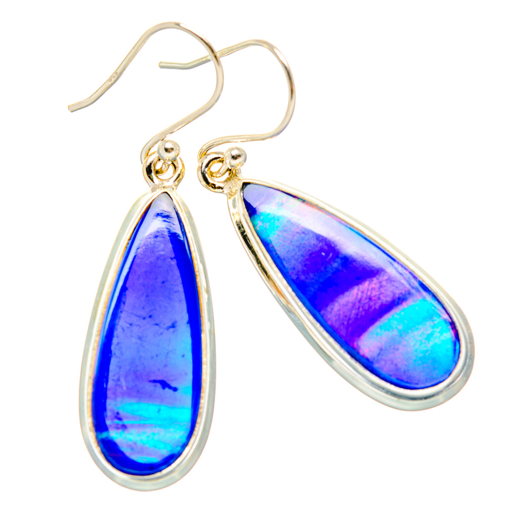 Aura Opal Earrings handcrafted by Anasilvercos - EARR430512 - Photo 2