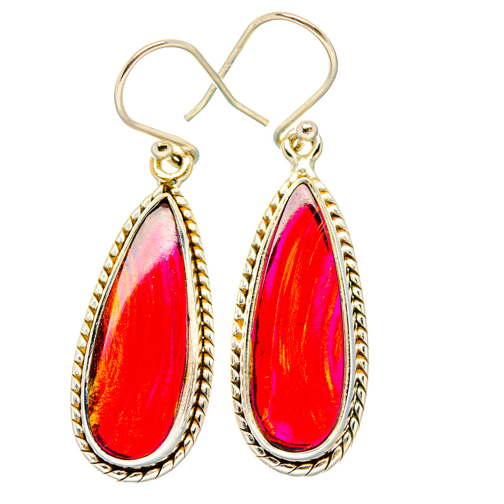Aura Opal Earrings handcrafted by Anasilvercos - EARR430515 - Photo 2