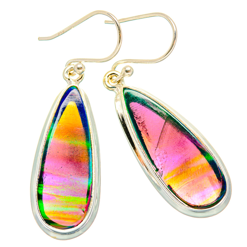 Aura Opal Earrings handcrafted by Anasilvercos - EARR430521 - Photo 2