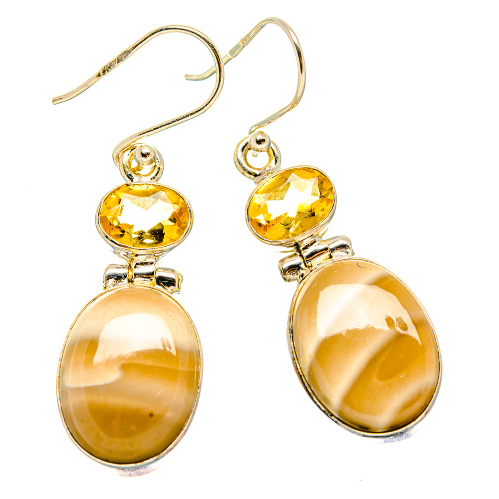 Mookaite Earrings handcrafted by Anasilvercos - EARR430532 - Photo 2