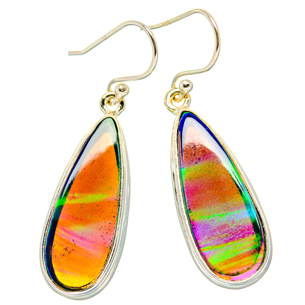 Aura Opal Earrings handcrafted by Anasilvercos - EARR430556 - Photo 2