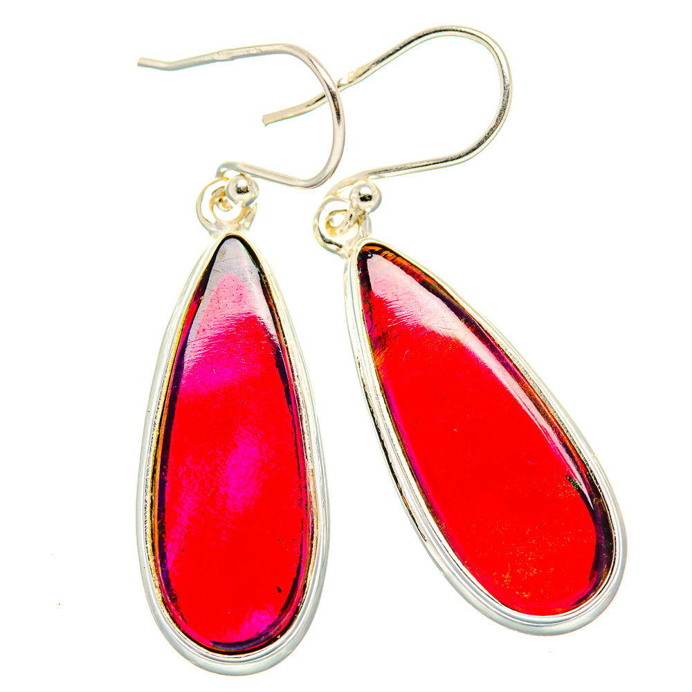 Aura Opal Earrings handcrafted by Anasilvercos - EARR430559 - Photo 2