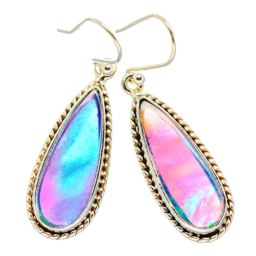 Aura Opal Earrings handcrafted by Anasilvercos - EARR430576 - Photo 2