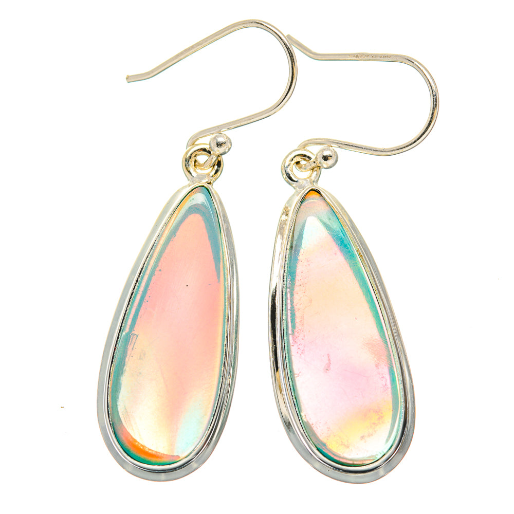 Aura Opal Earrings handcrafted by Anasilvercos - EARR430588 - Photo 2
