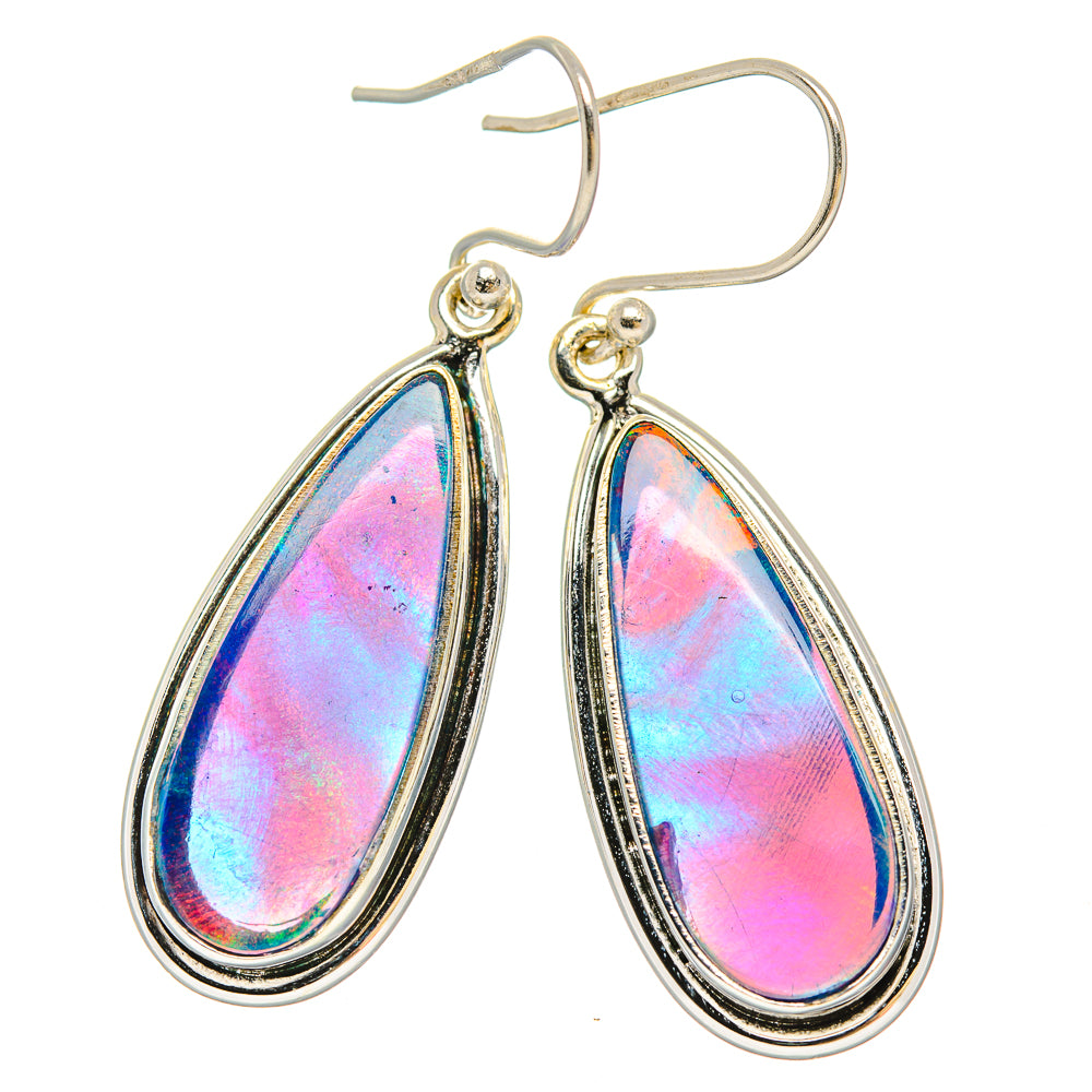 Aura Opal Earrings handcrafted by Anasilvercos - EARR430597 - Photo 2