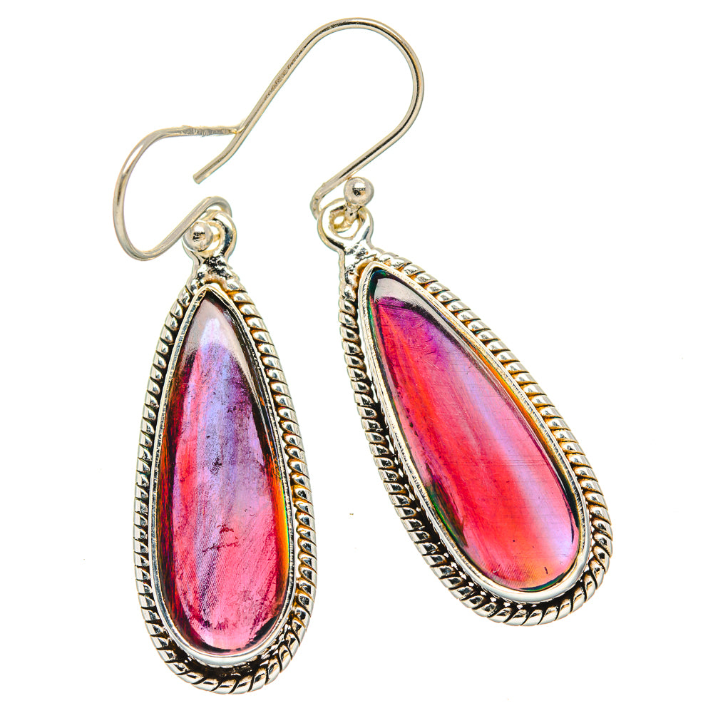 Aura Opal Earrings handcrafted by Anasilvercos - EARR430629 - Photo 2