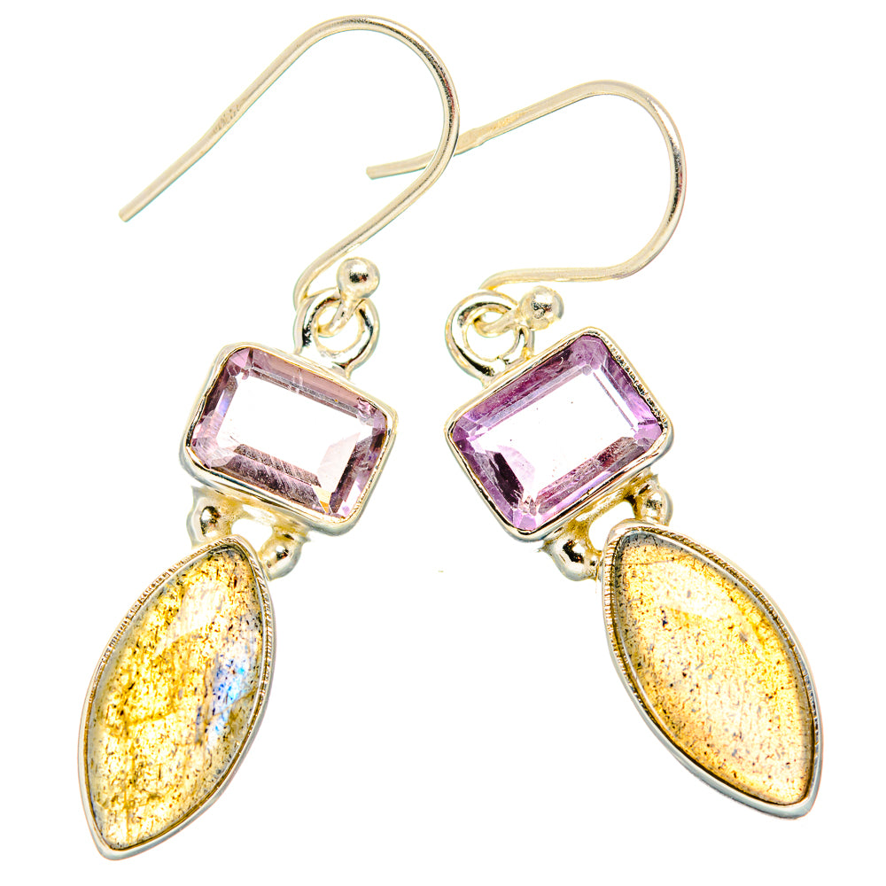 Labradorite Earrings handcrafted by Anasilvercos - EARR430647 - Photo 2