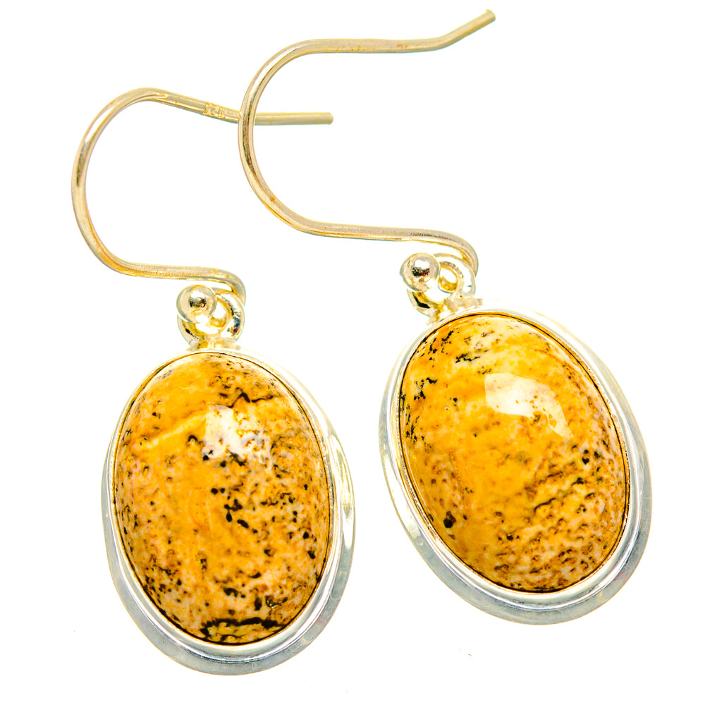 Picture Jasper Earrings handcrafted by Anasilvercos - EARR430653 - Photo 2