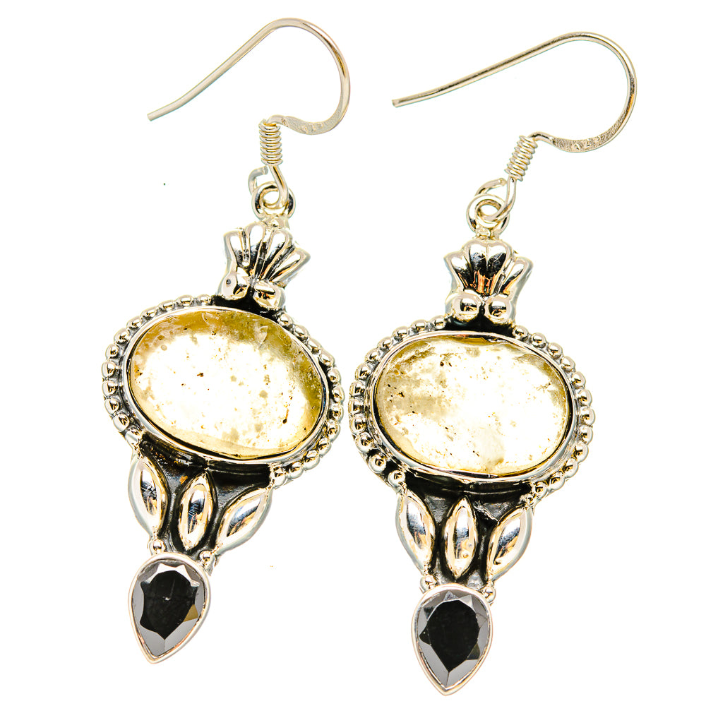 Citrine Earrings handcrafted by Anasilvercos - EARR430731 - Photo 2