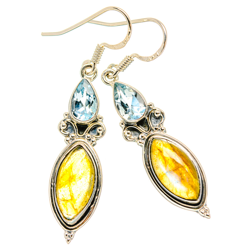 Labradorite Earrings handcrafted by Anasilvercos - EARR430940 - Photo 2