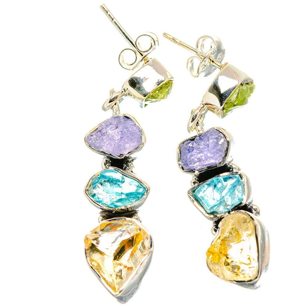 Citrine Earrings handcrafted by Anasilvercos - EARR430968 - Photo 2