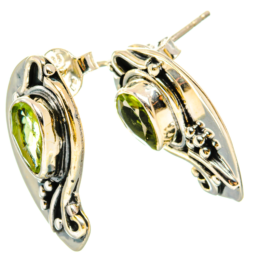 Peridot Earrings handcrafted by Anasilvercos - EARR430976 - Photo 2