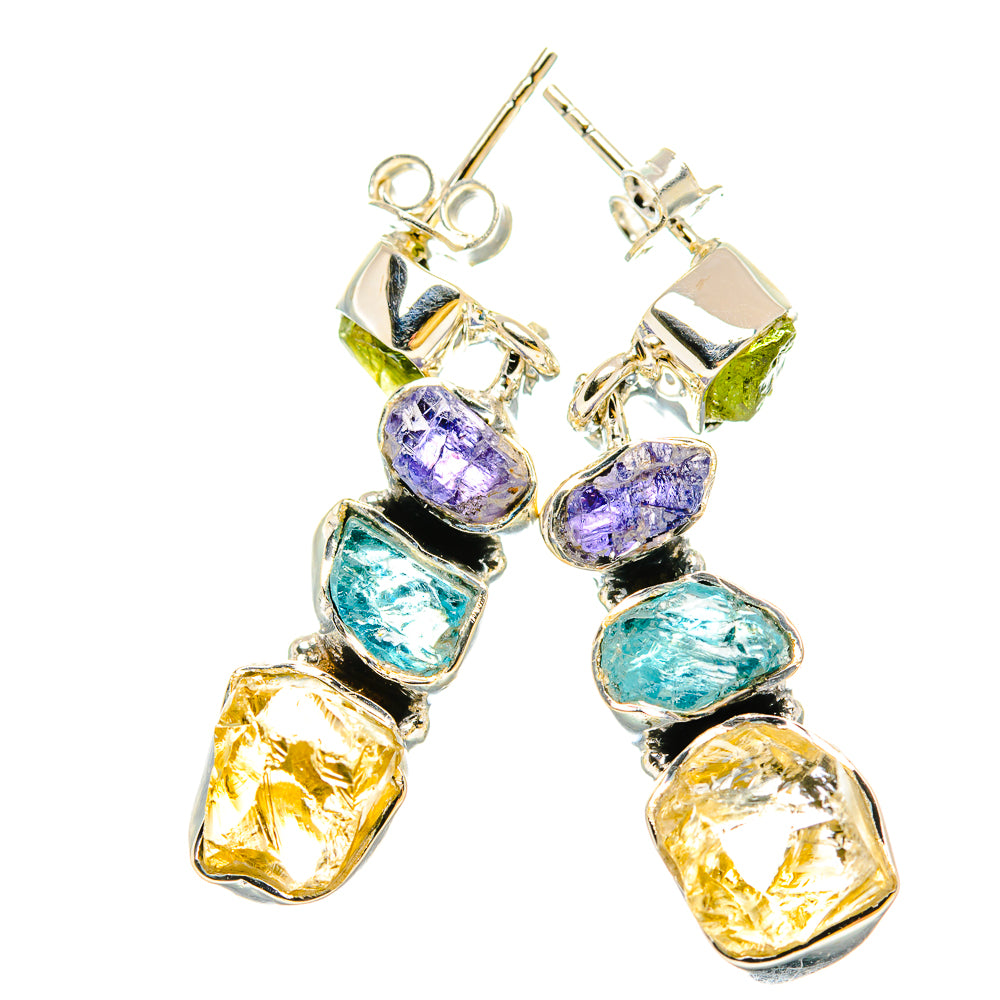 Citrine Earrings handcrafted by Anasilvercos - EARR431019 - Photo 2