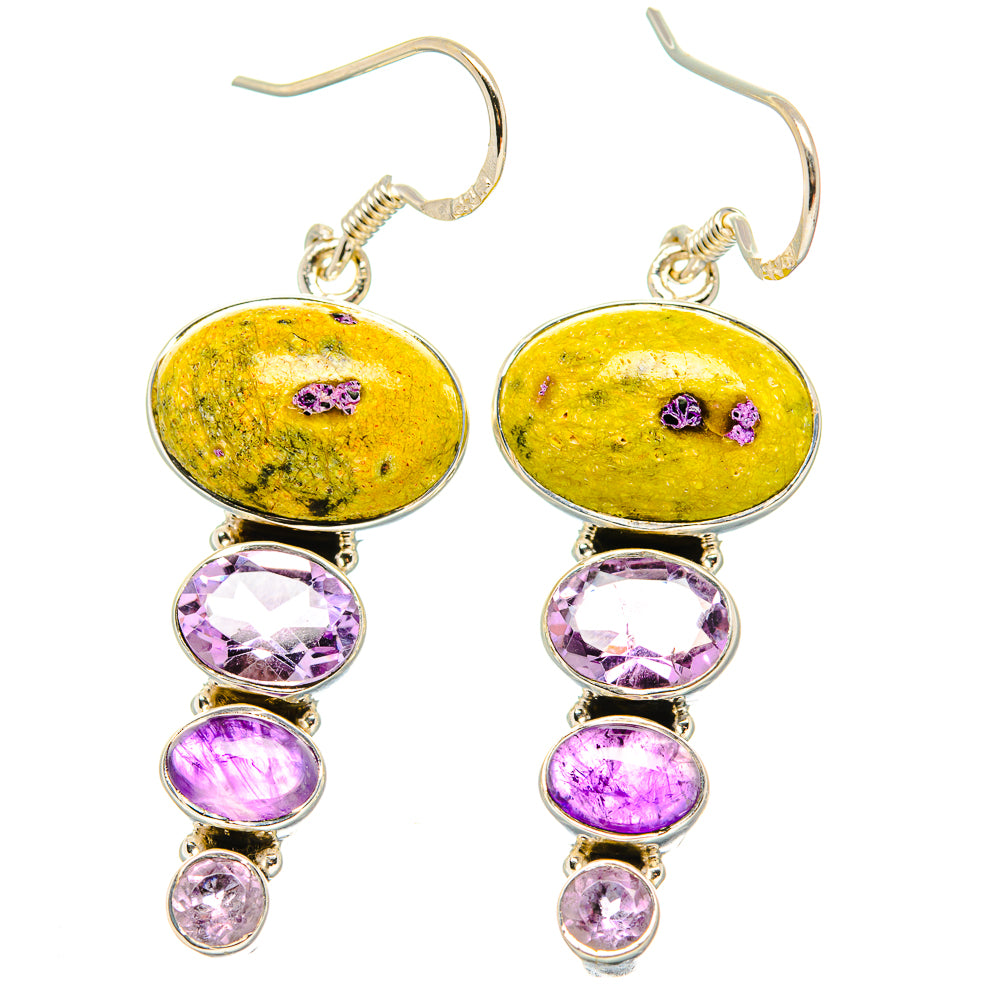 Atlantisite Earrings handcrafted by Anasilvercos - EARR431046 - Photo 2