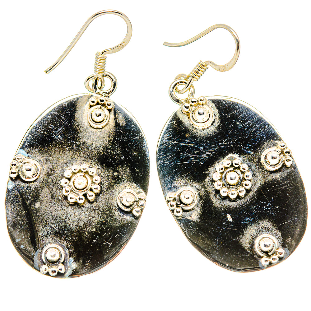 Disc Earrings handcrafted by Anasilvercos - EARR431071 - Photo 2