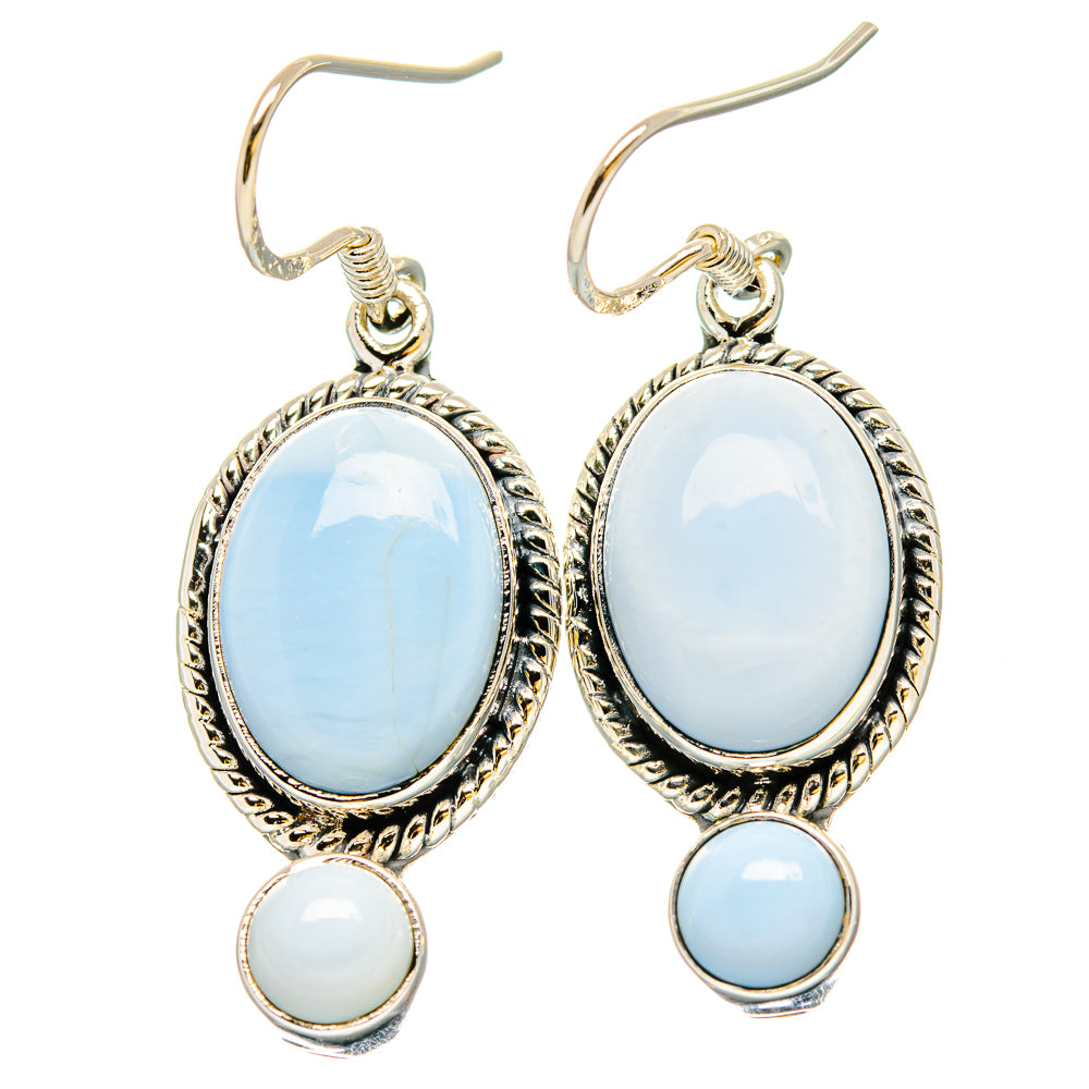 Owyhee Opal Earrings handcrafted by Anasilvercos - EARR431078 - Photo 2