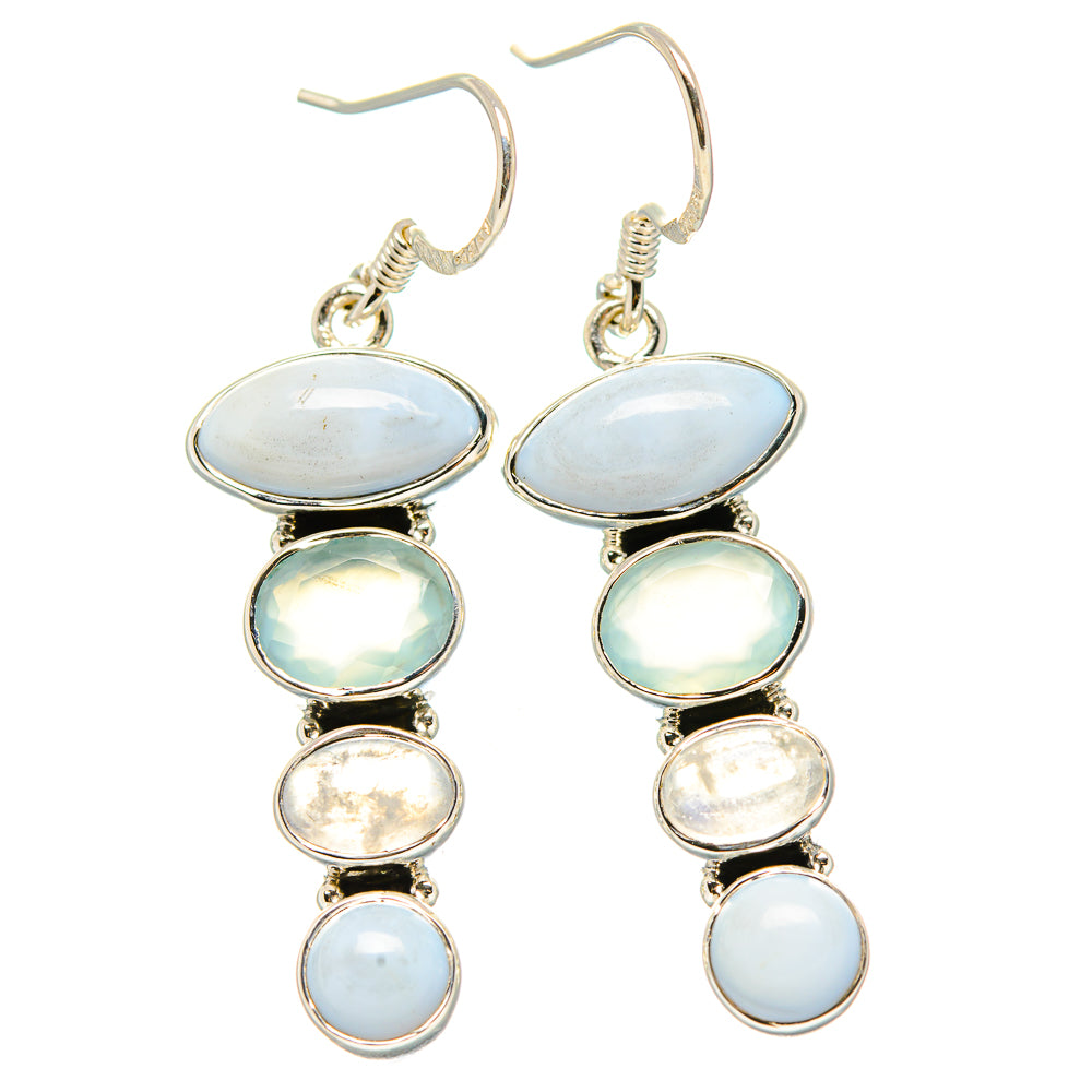 Owyhee Opal Earrings handcrafted by Anasilvercos - EARR431144 - Photo 2