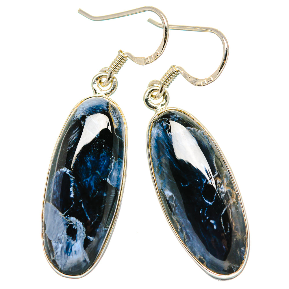 Pietersite Earrings handcrafted by Anasilvercos - EARR431169 - Photo 2