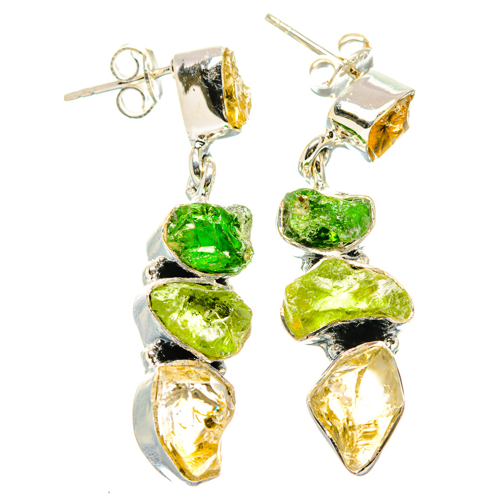 Citrine Earrings handcrafted by Anasilvercos - EARR431266 - Photo 2