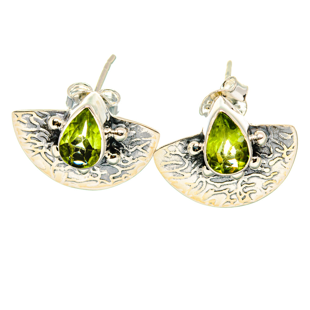 Peridot Earrings handcrafted by Anasilvercos - EARR431272 - Photo 2