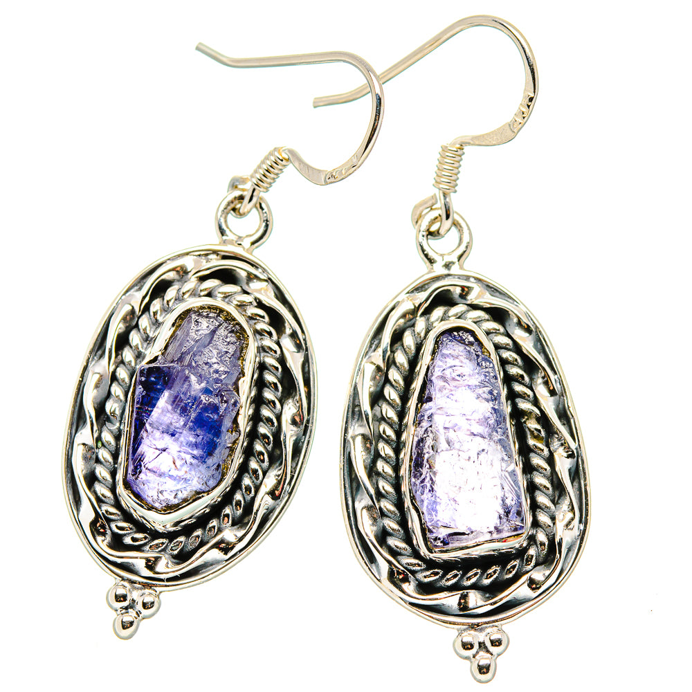 Tanzanite Earrings handcrafted by Anasilvercos - EARR431286 - Photo 2