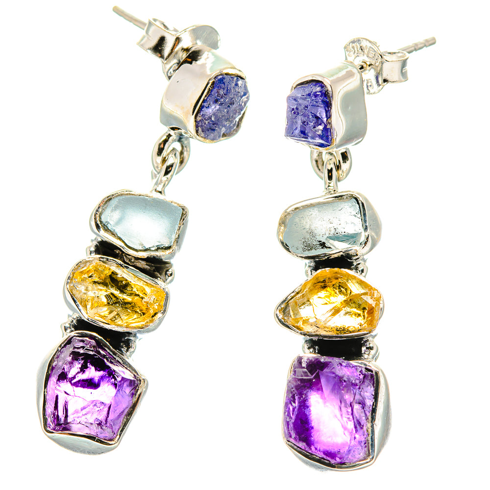 Amethyst Earrings handcrafted by Anasilvercos - EARR431361 - Photo 2