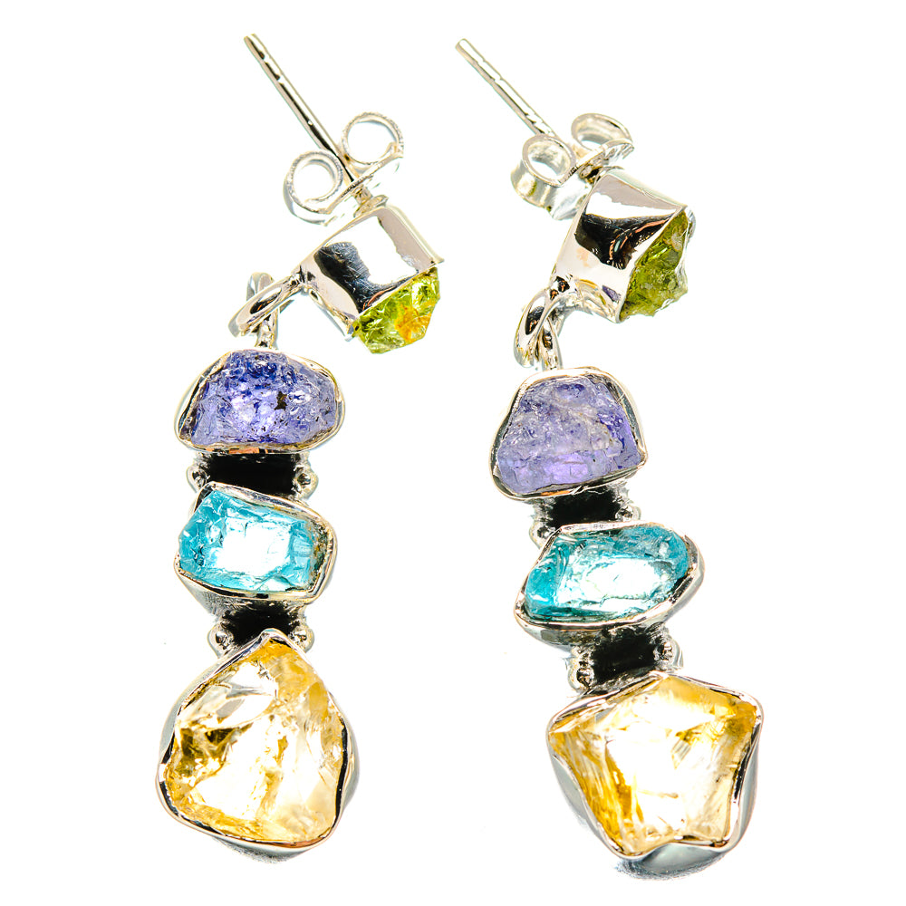 Citrine Earrings handcrafted by Anasilvercos - EARR431370 - Photo 2