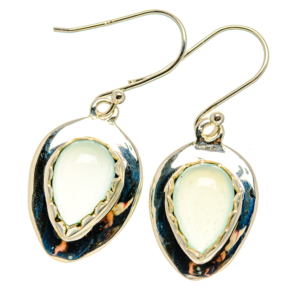 Aquamarine Earrings handcrafted by Anasilvercos - EARR431375 - Photo 2