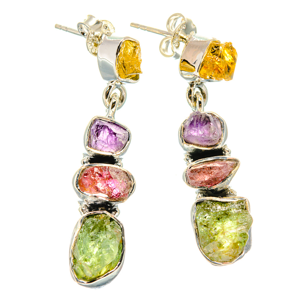 Peridot Earrings handcrafted by Anasilvercos - EARR431404 - Photo 2